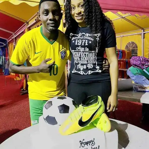 AY shares lovely photos as he turns a year older today